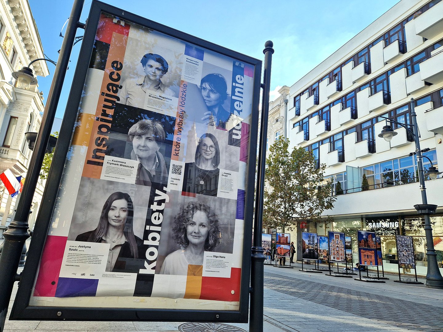 zdjęcie citylightów w mieście