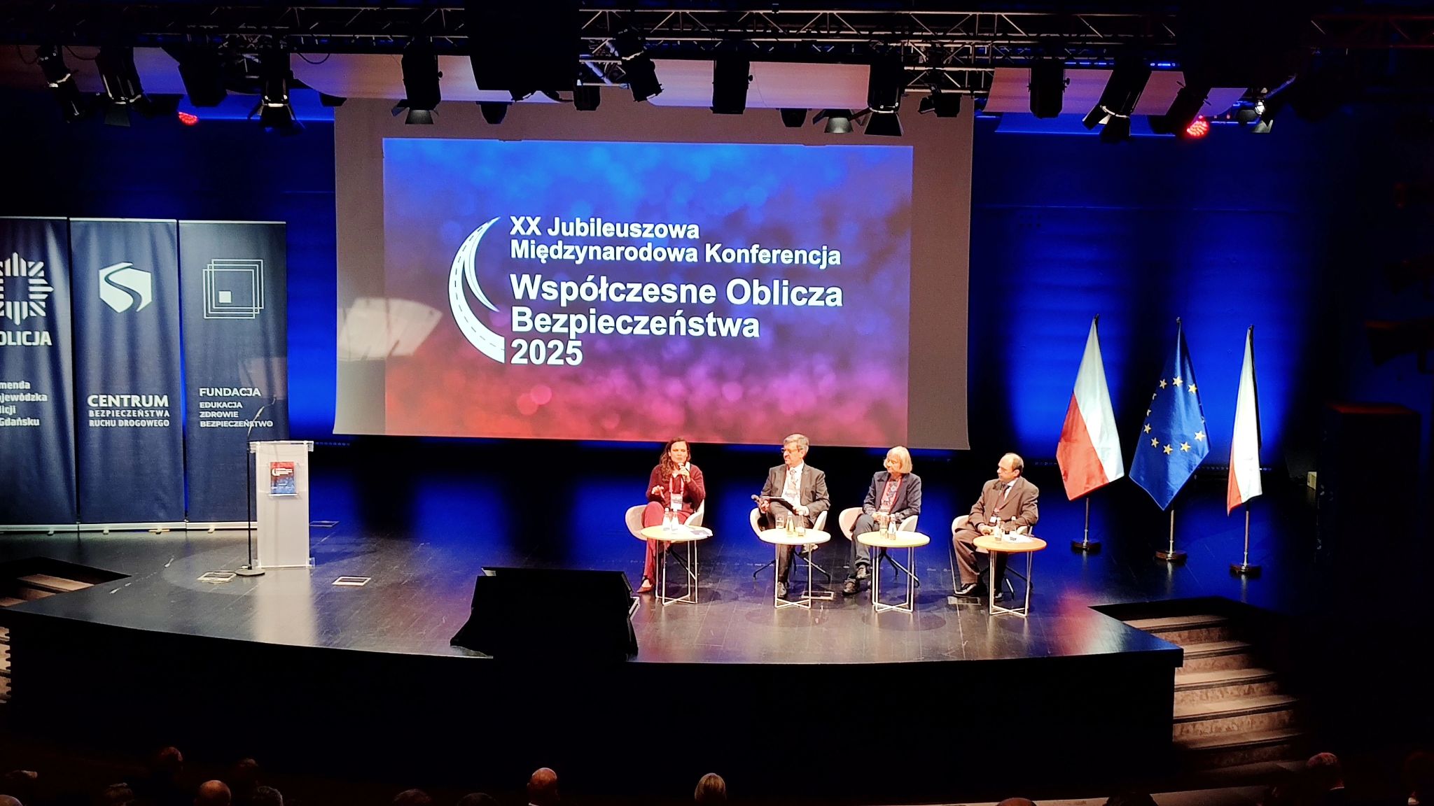 Konferencja BRD - widok na scenę