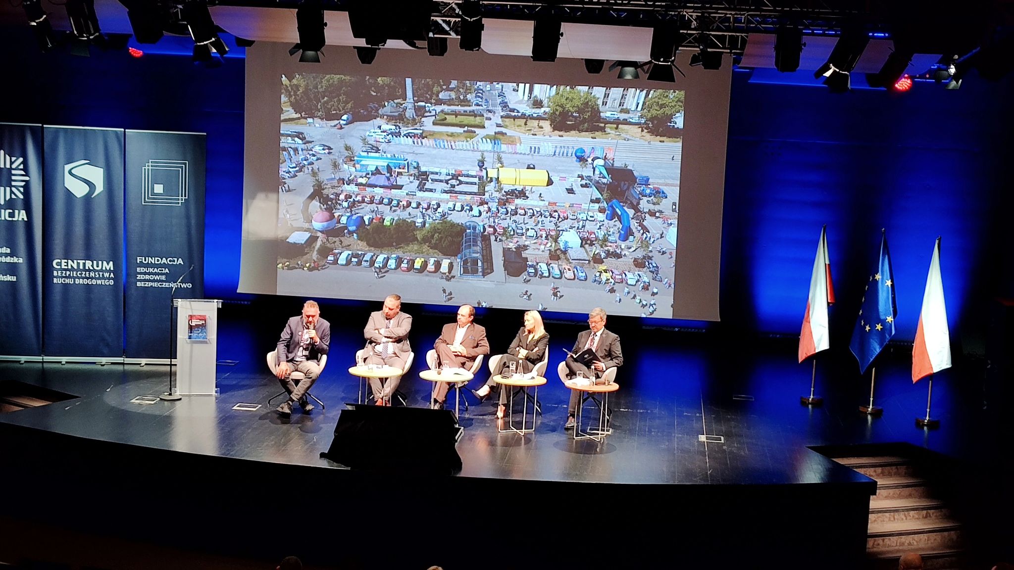 Konferencja BRD - widok na scenę