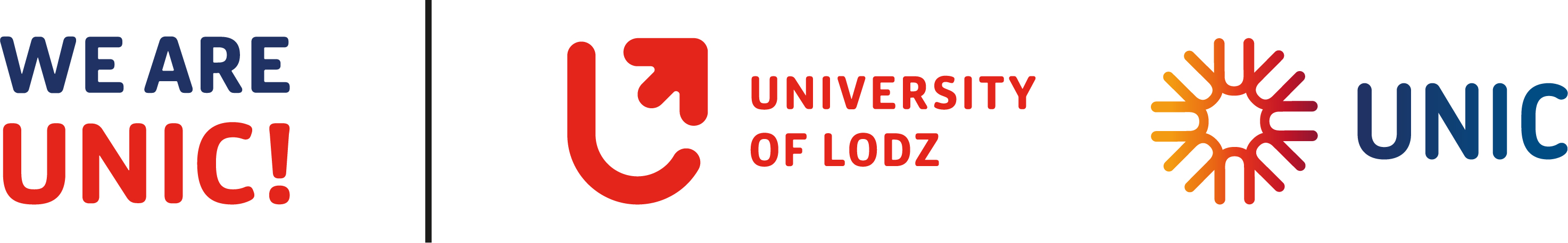 Logotypy UNIC i UŁ
