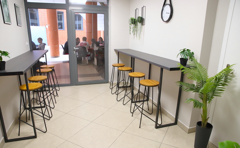 interior of the "Odgrzewajka" room