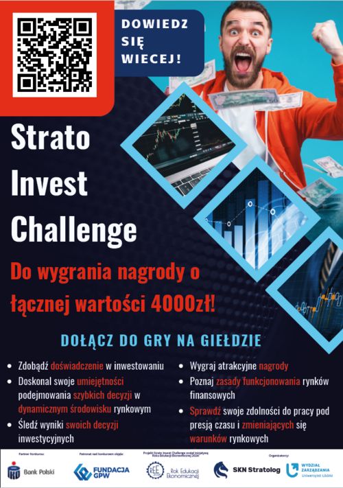 Plakat Strato Invest Challenge