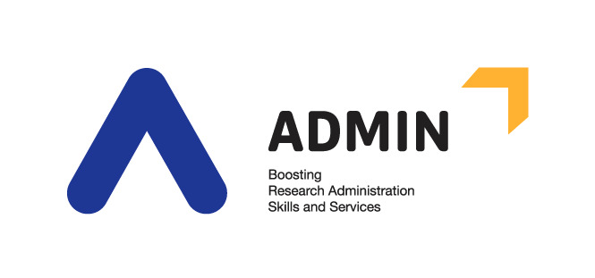 Logo „Boosting Research Administration Skills and Services”  ADMIN