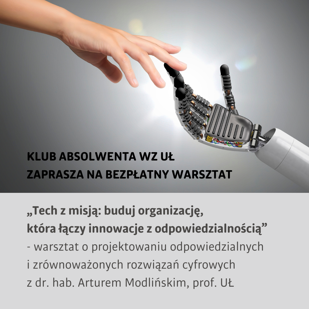 Ręka człowieka skierowana w kierunku ręki robota