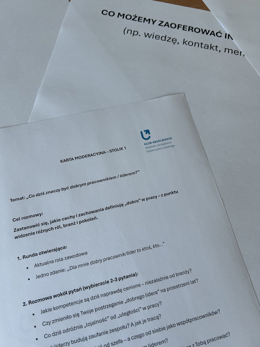 karta moderacyjna