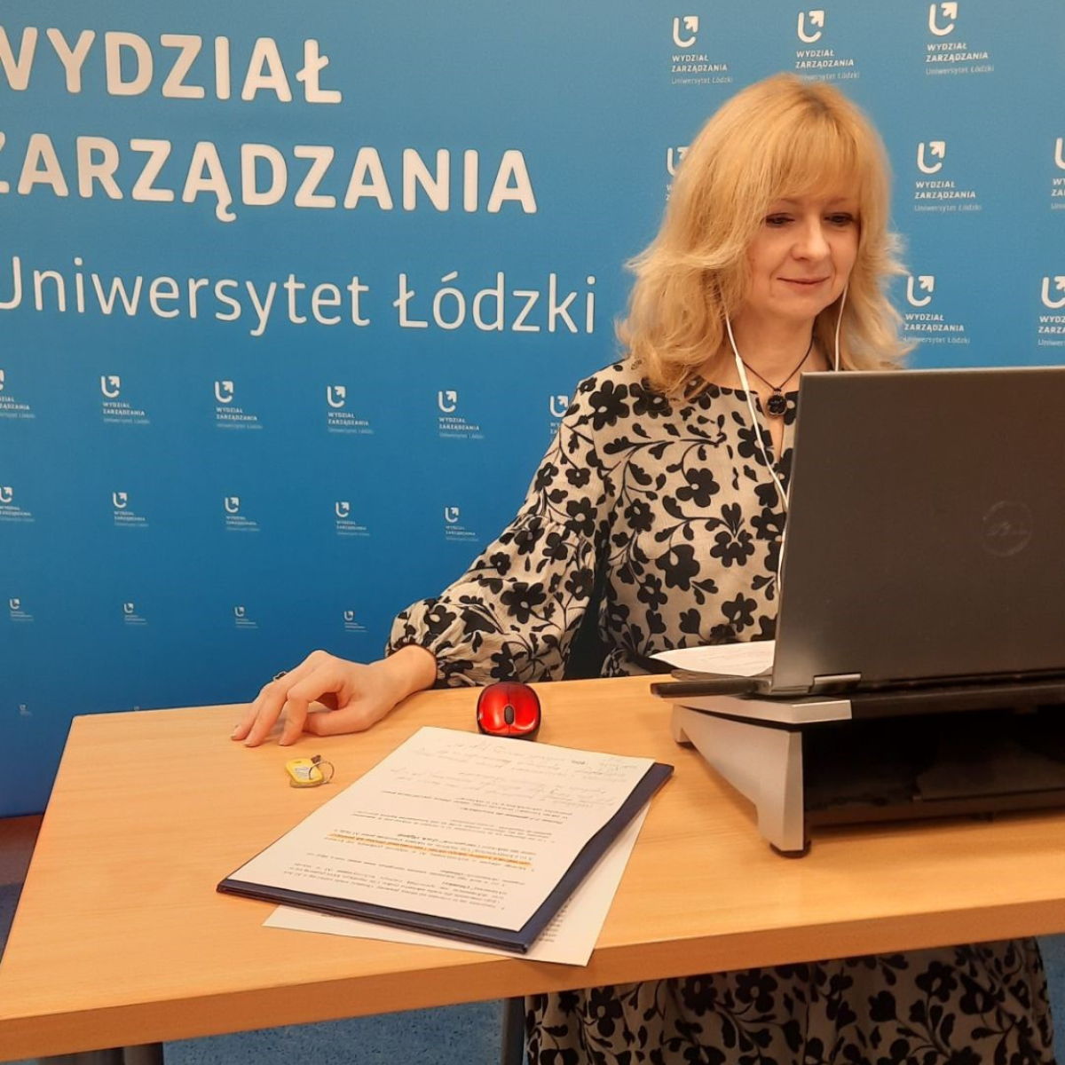 prowadząca webinar dr Dominika Kaczorowska-Spychalska