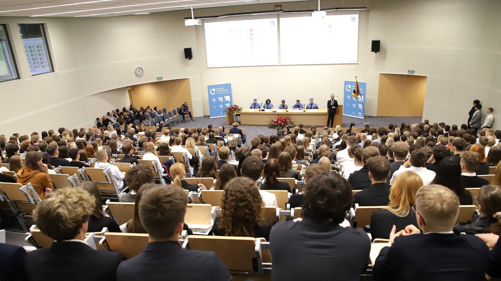 Aula podczas inauguracji