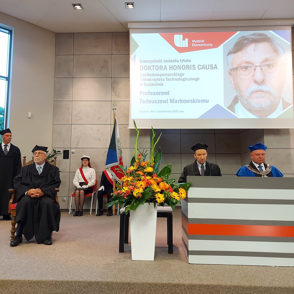 Uroczystość wręczenia tytułu doktora honoris causa dla prof. Tadeusza Markowskiego