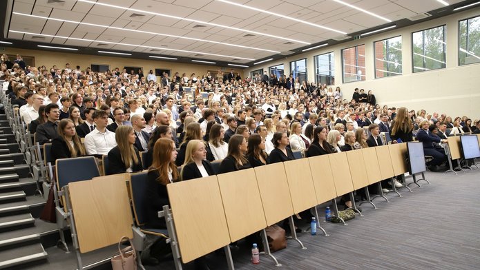 Aula podczas inauguracji