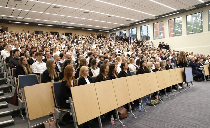 Aula podczas inauguracji