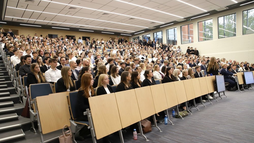 Aula podczas inauguracji