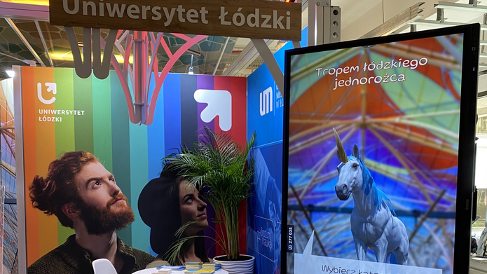The Lodz stand at Salon Maturzystów