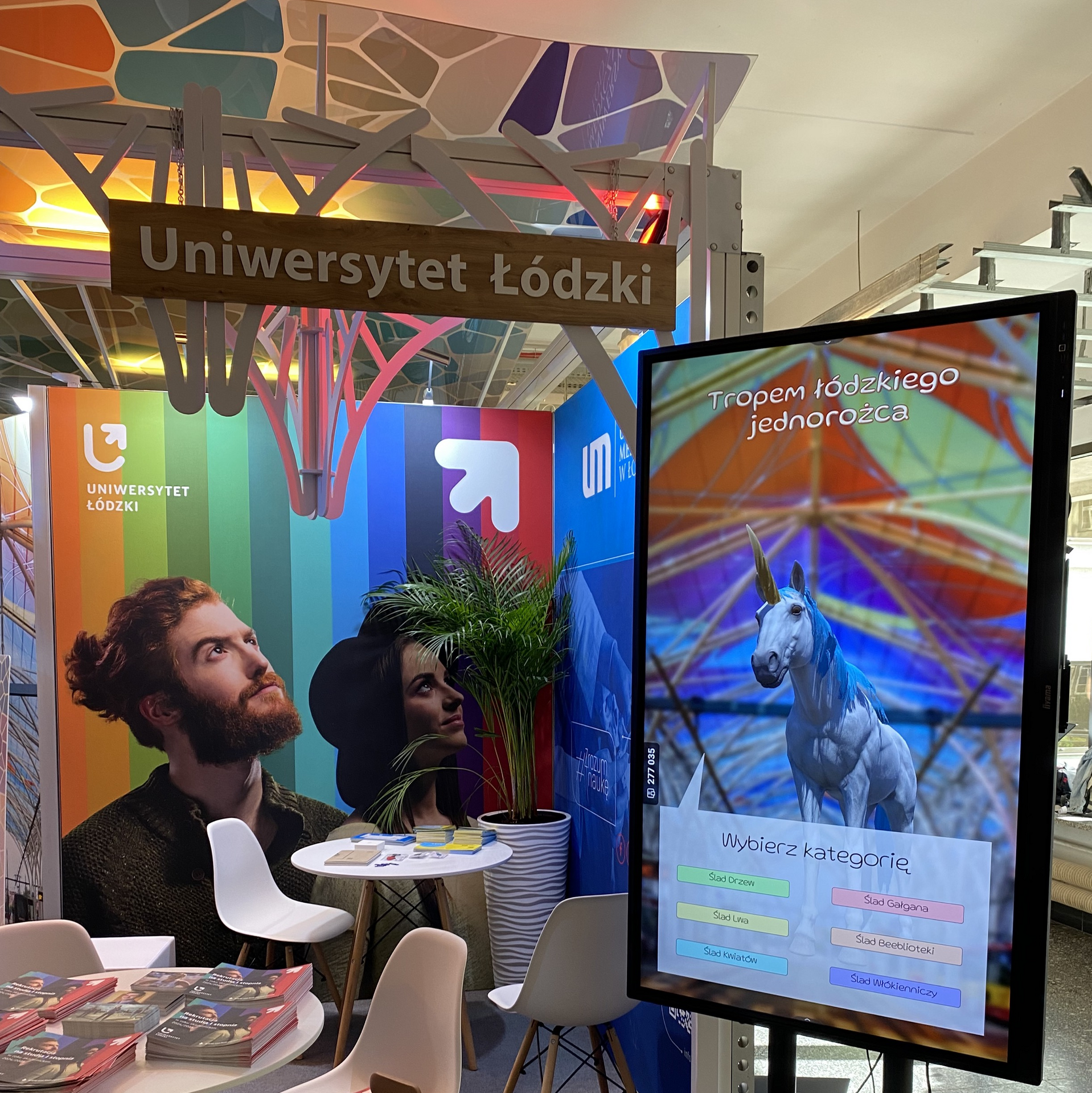 The Lodz stand at Salon Maturzystów