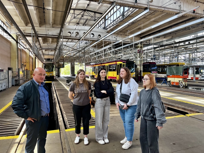 Wizyta studentów w MPK