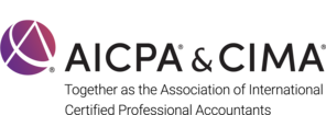 logo AICPA & CIMA (składające się