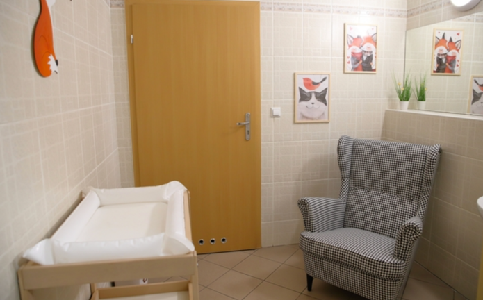 The room for parents with children at the UniuLodz Faculty of Management