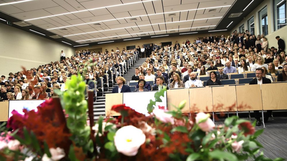 Aula podczas inauguracji