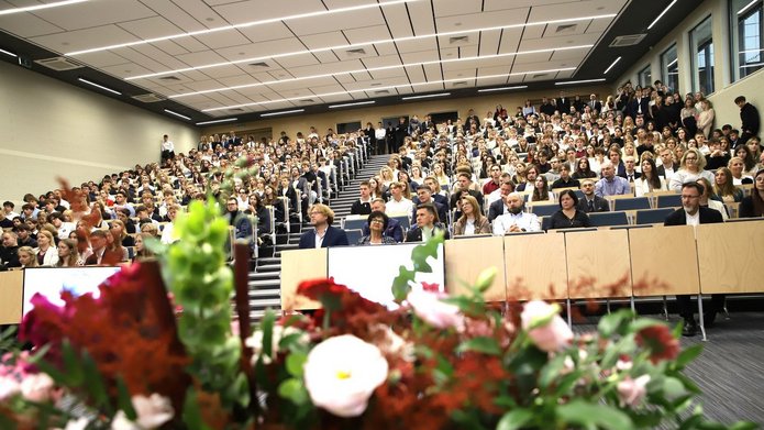 Aula podczas inauguracji