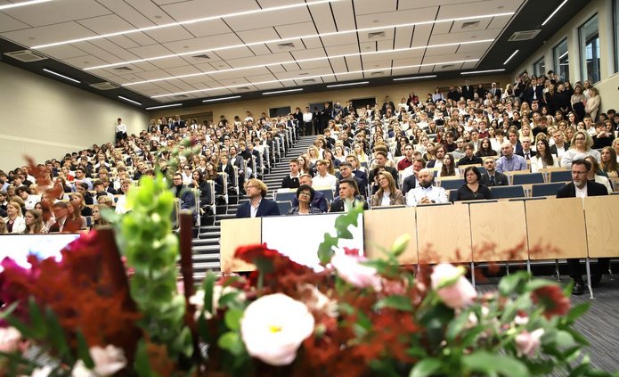 Aula podczas inauguracji