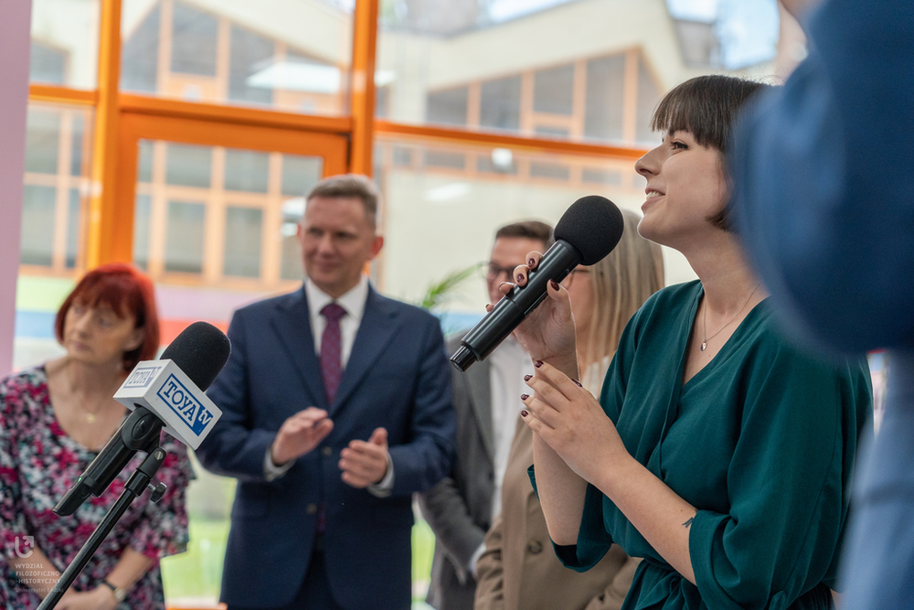 Dyrektorka Biblioteki Olimpia