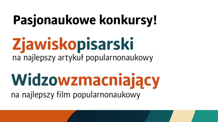 Baner reklamowy konkursów popularnonaukowych