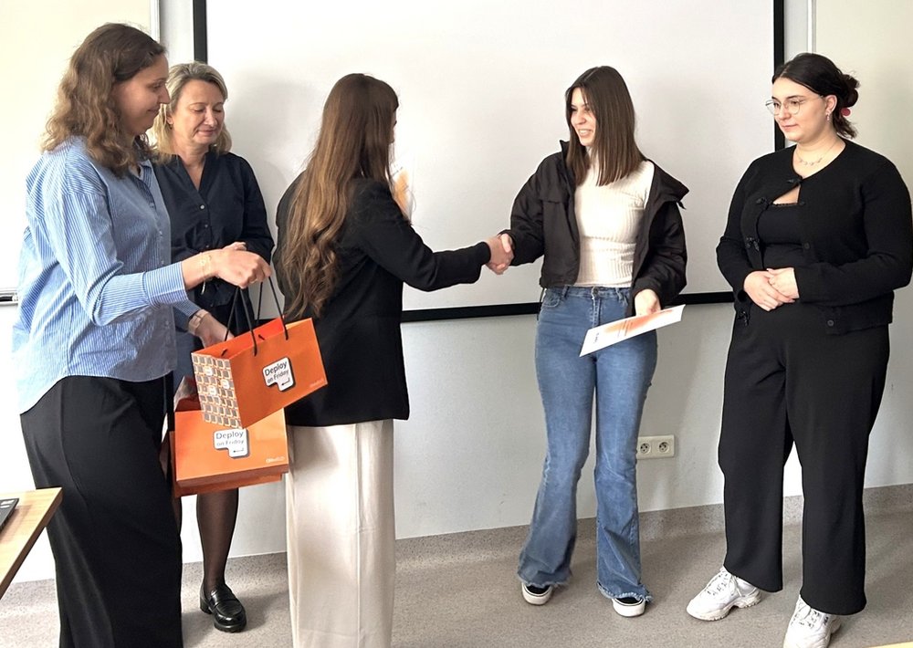 Uczestnicy hackathonu