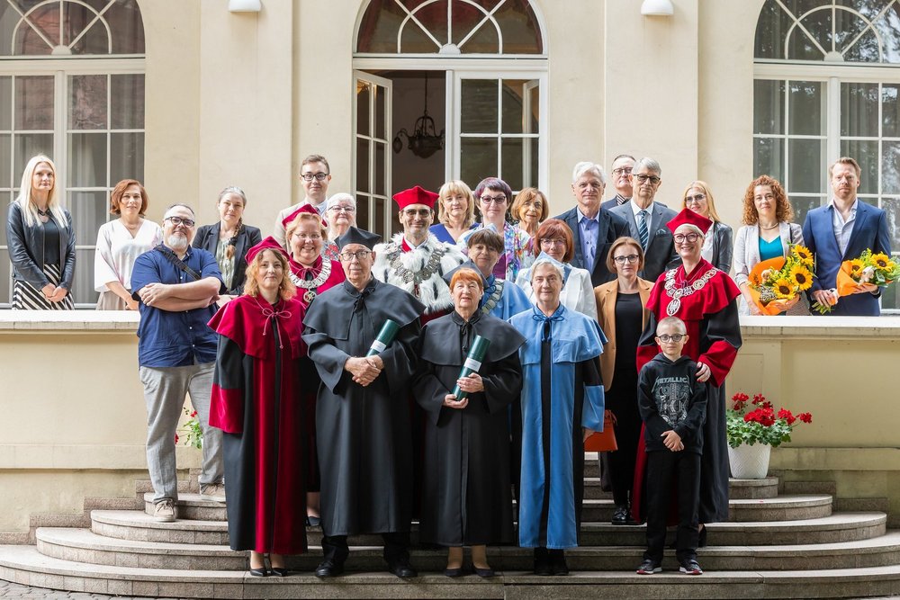 ceremonial renewal of doctorates of the University of Lodz researchers