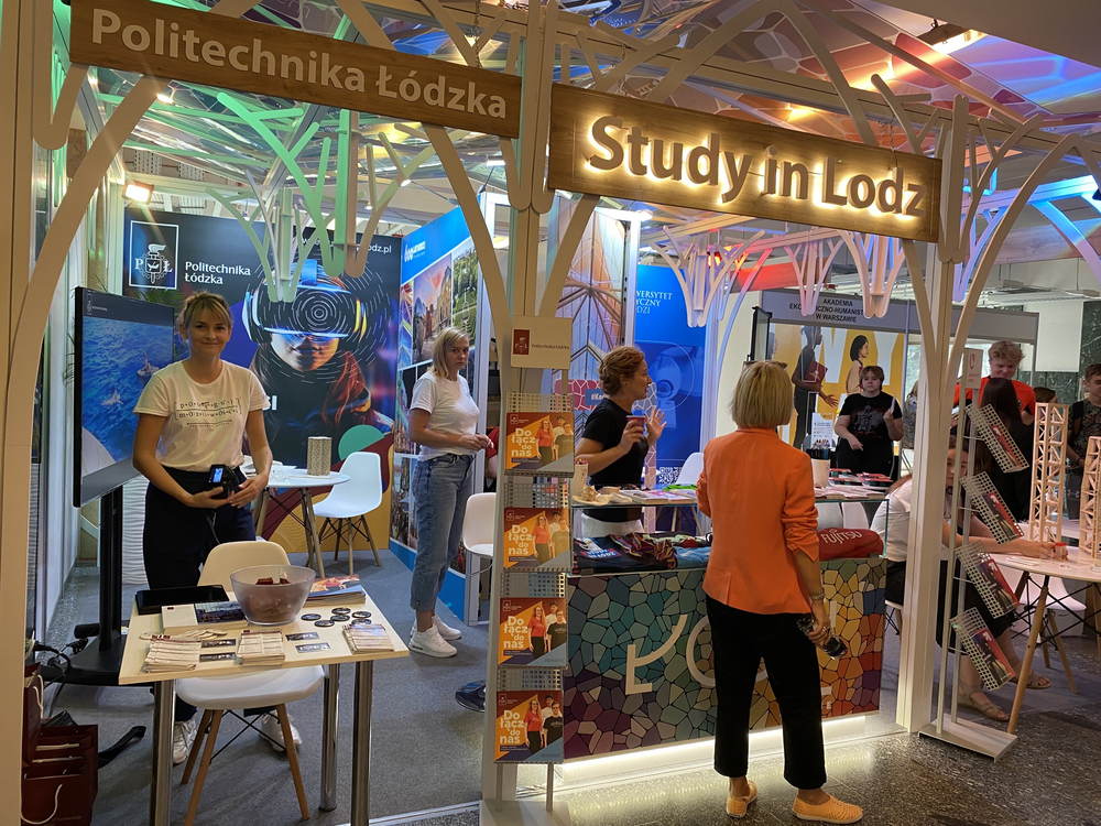 The Lodz stand at Salon Maturzystów