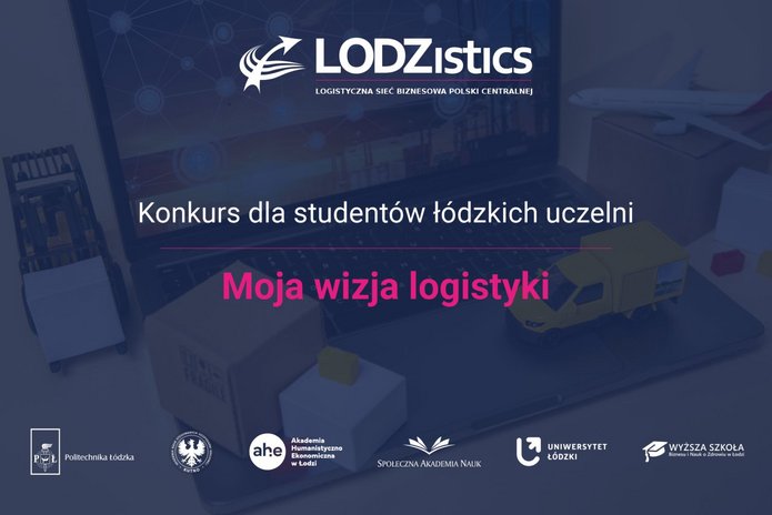 rafika informacyjna konkursu Moja wizja logistyki