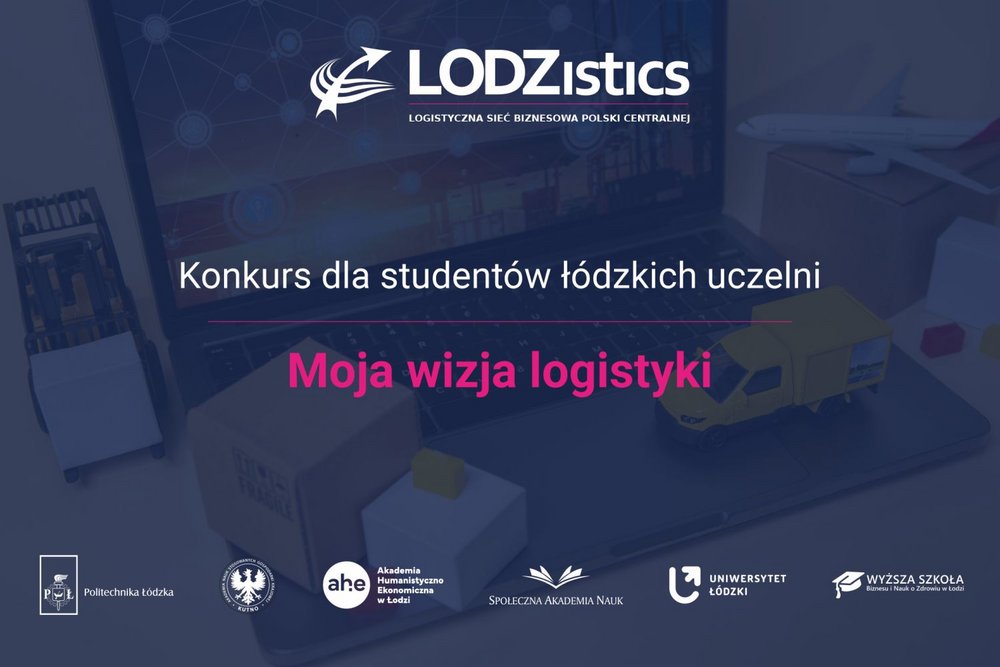 rafika informacyjna konkursu Moja wizja logistyki