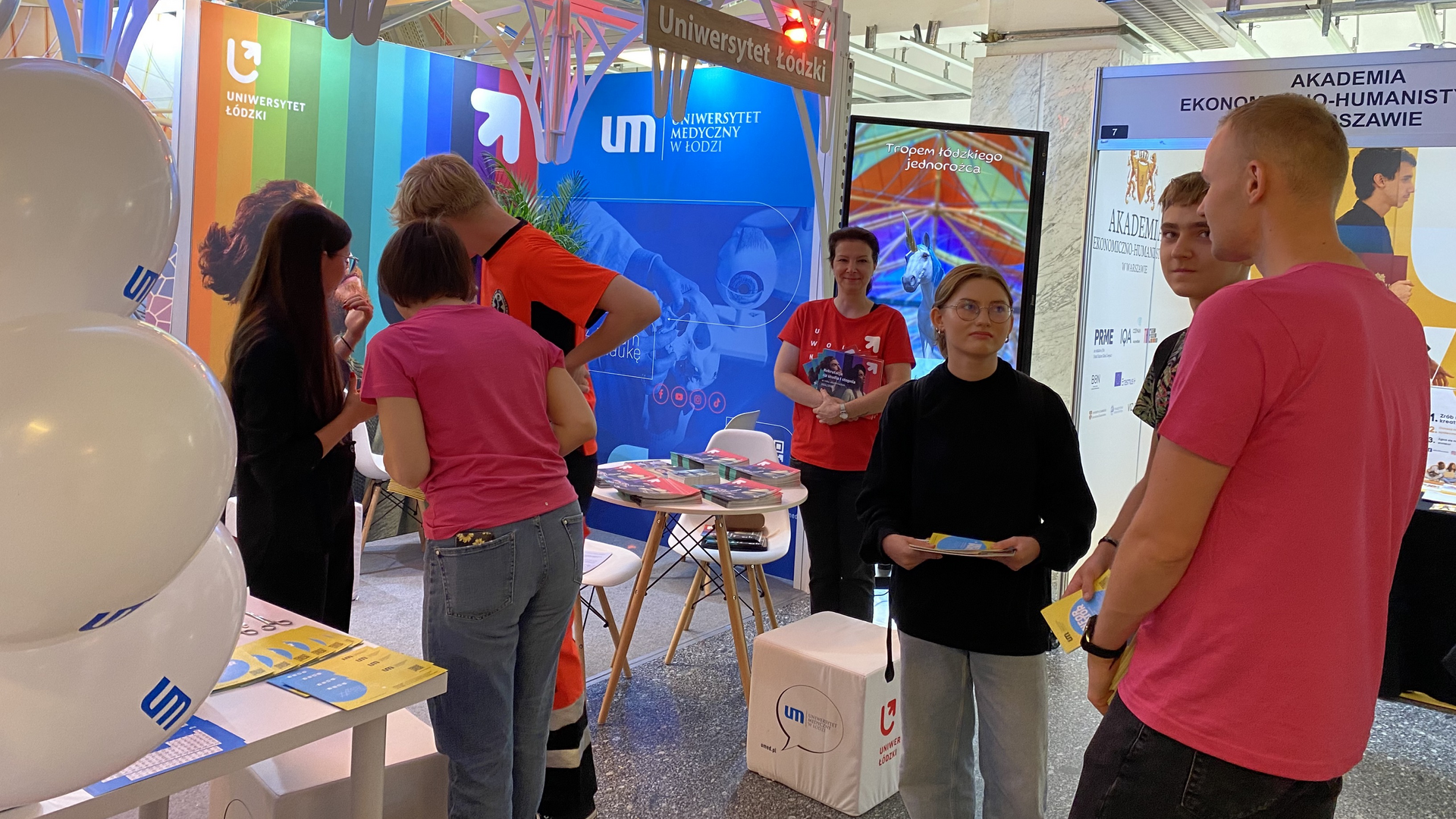 The Lodz stand at Salon Maturzystów