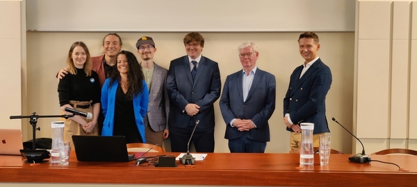 uczestnicy konferencji w sali Rady Wydziału uczestnicy konferencji w sali Rady Wydziału