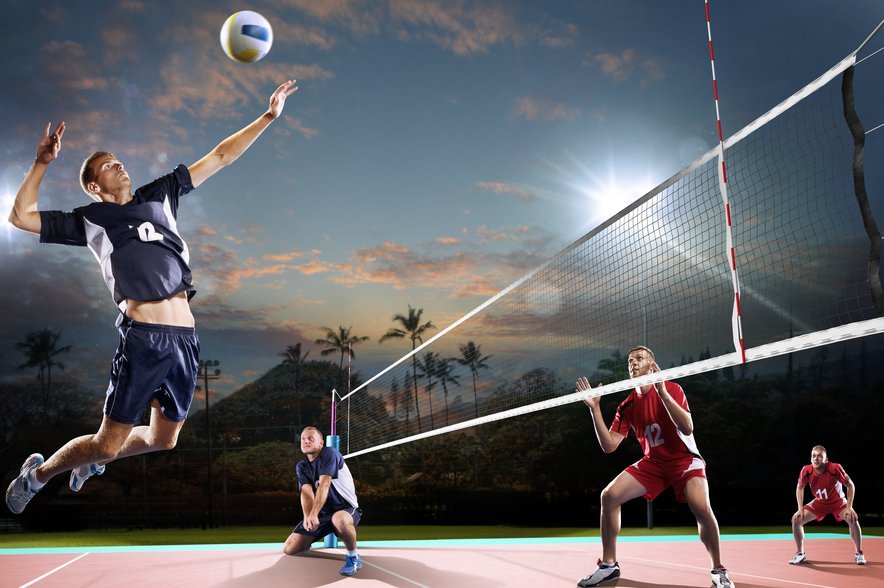 gracze piłki siatkowej