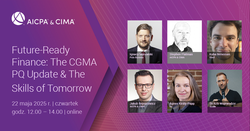 Wydarzenie Future Ready Finance, 22 maja 2025 r., online, godz. 12-14