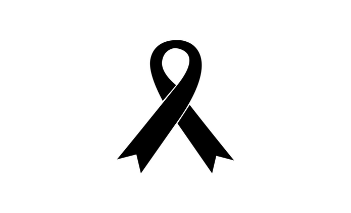 czarna wstążka