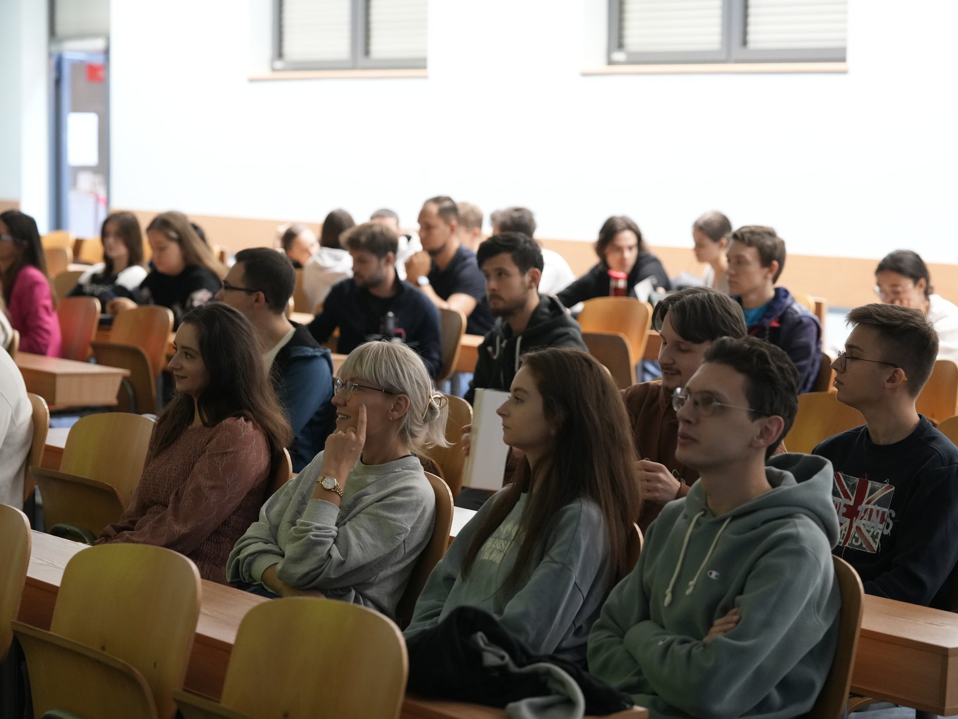 participants in a lecture