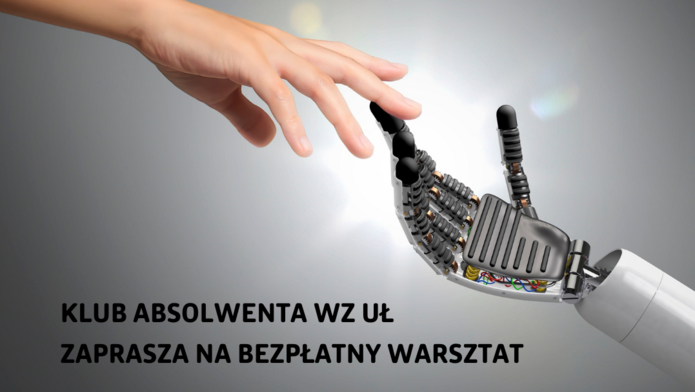 ręka ludzka z ręką robota