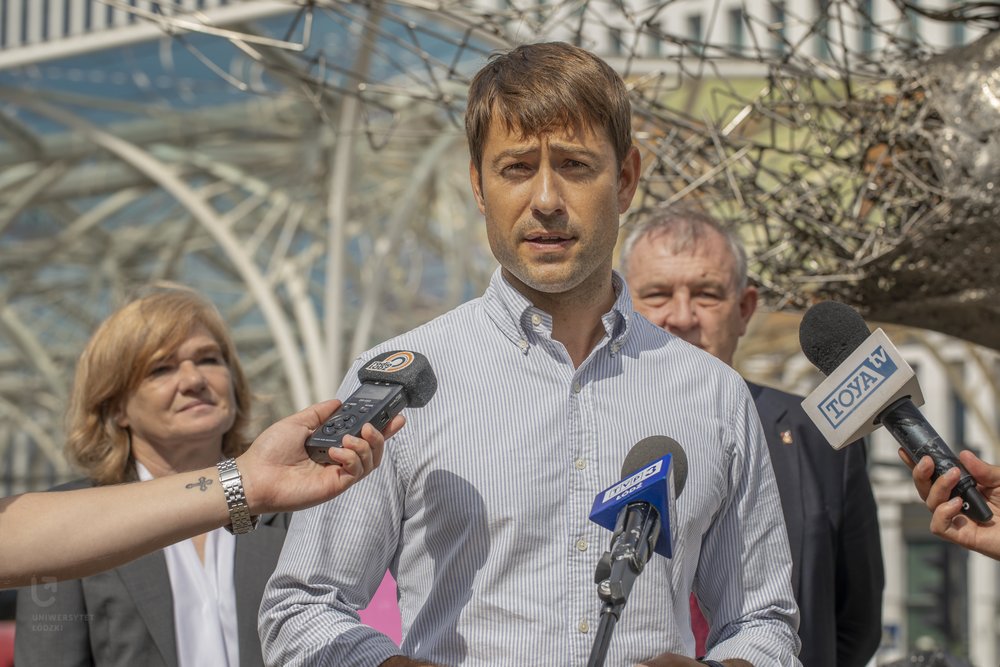 Łódź Akademicka - briefing prasowy