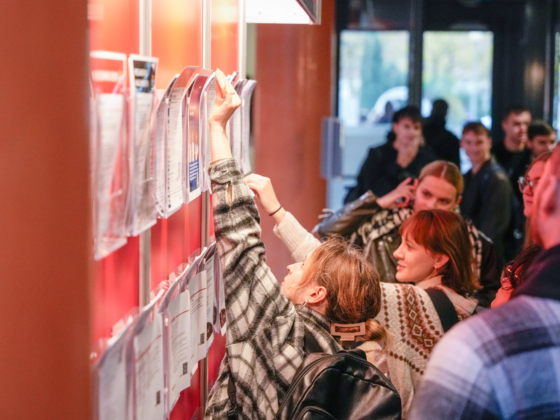participants in the University of Lodz Job Fair 