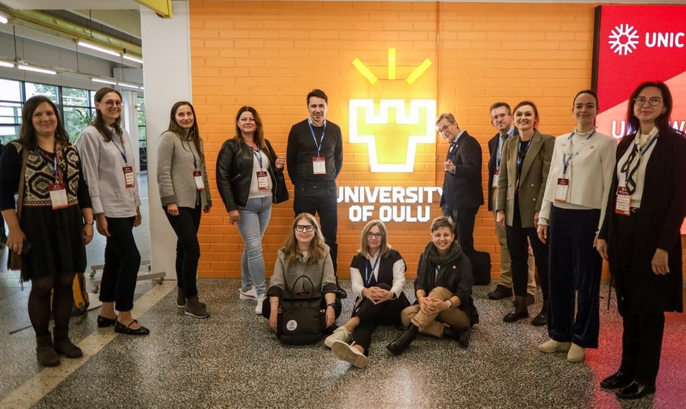 Pobyt delegacji UŁ na konferencji UNIC w Oulu