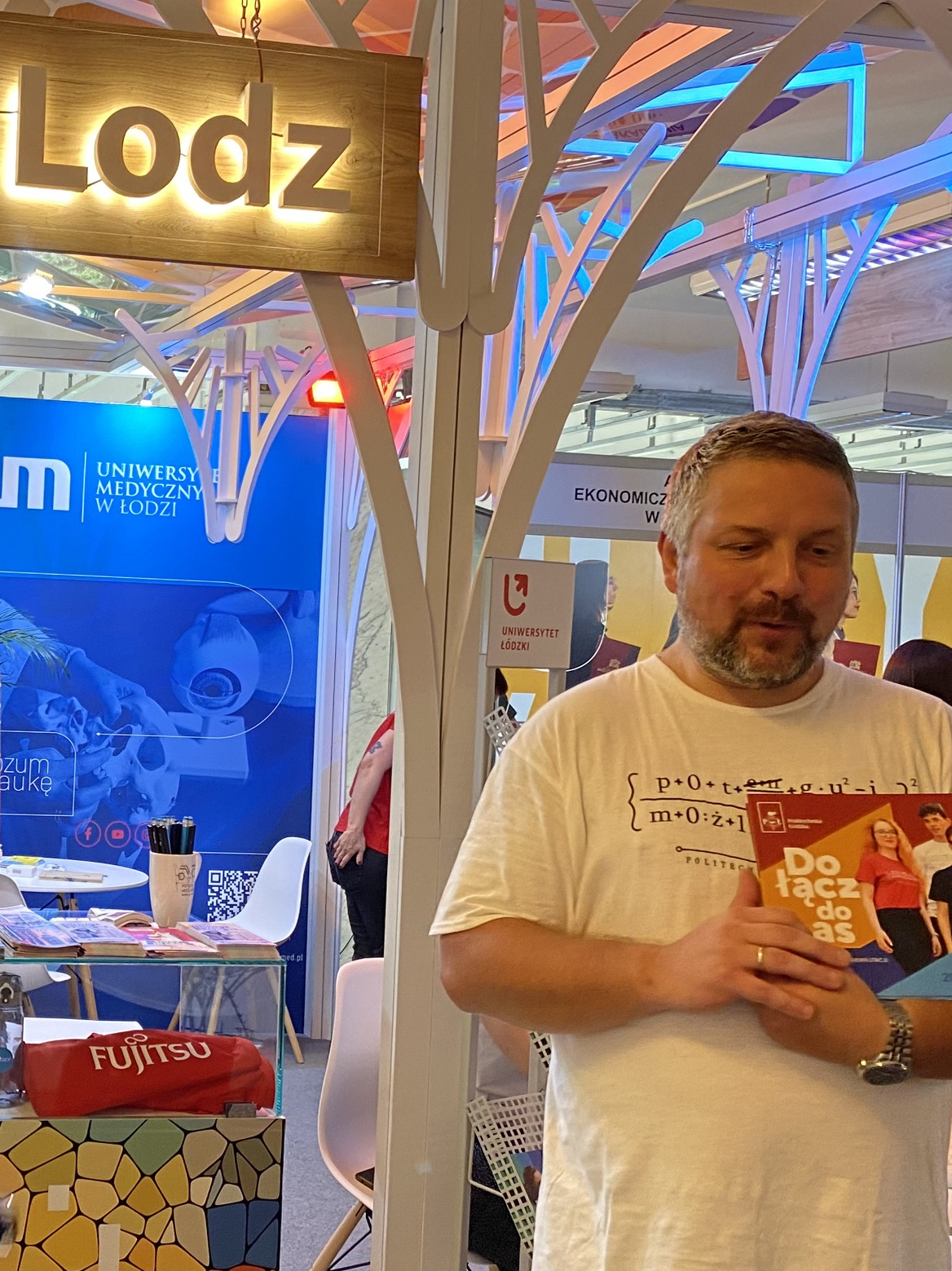The Lodz stand at Salon Maturzystów