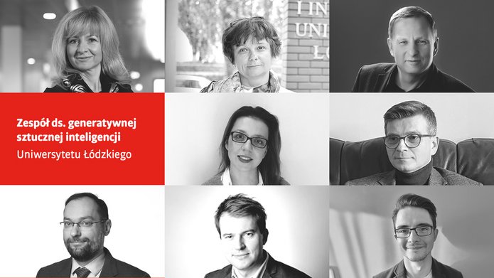 Members of the Generative AI Team at the University of Lodz 