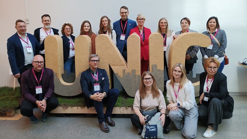 delegation from the University of Lodz