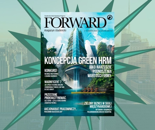 Okładka magazynu Forward