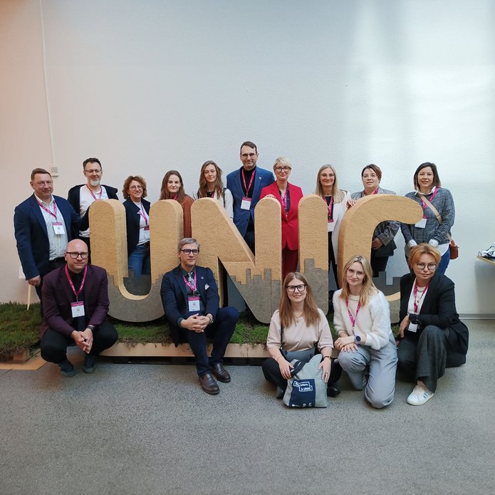 delegation from the University of Lodz