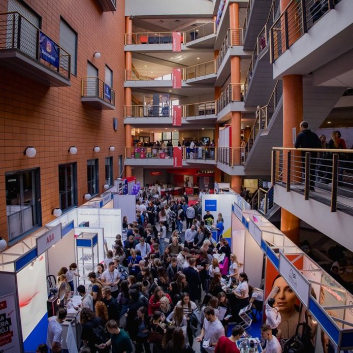 participants of the 18th edition of the Job Fair at the University of Lodz