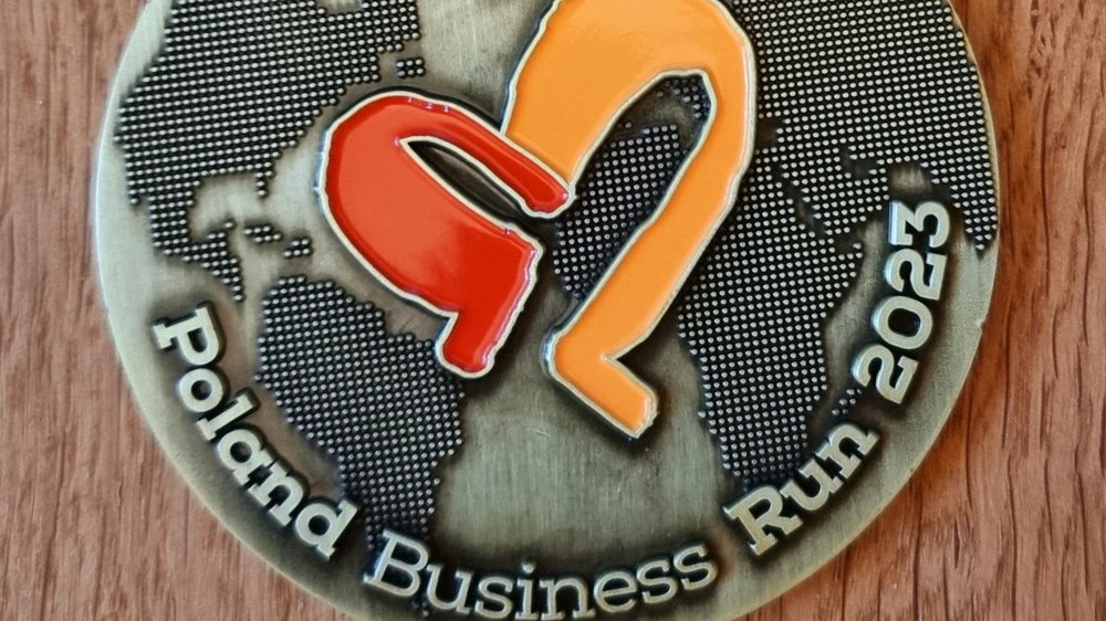 medal Poland Business Run