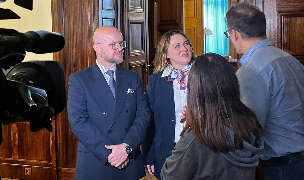 dr Anna Mlostoń-Olszewska i dr Michał Ziemiak