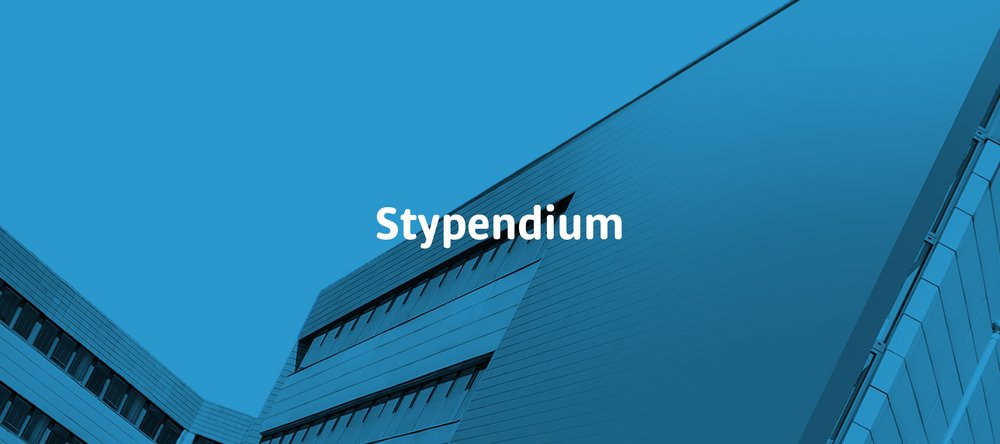Grafika z napisem Stypendia