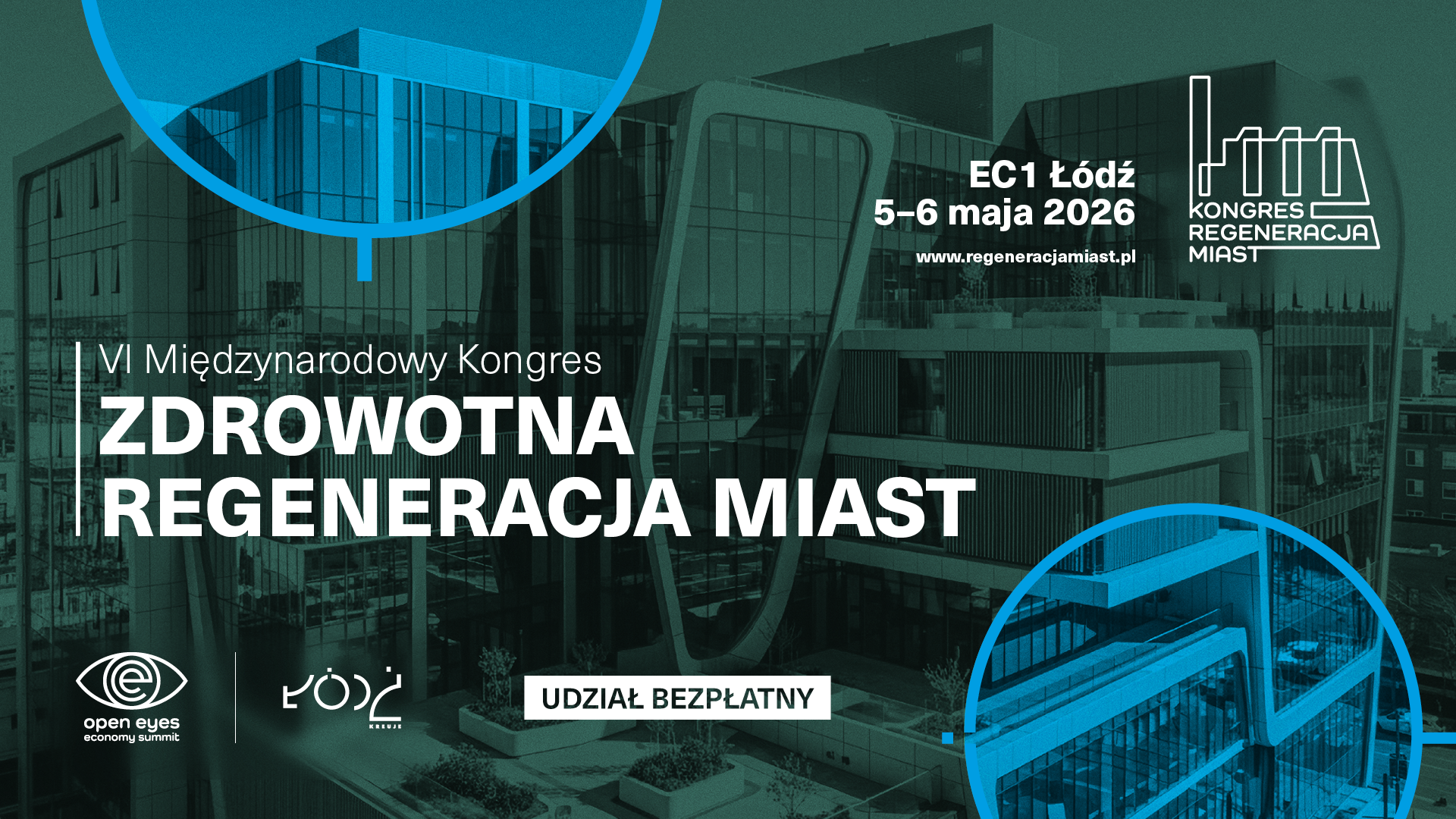 Baner reklamujący kongres Baner reklamujący kongres
